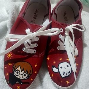 Size 10 Harry Potter Chibi Hedwig Shoes